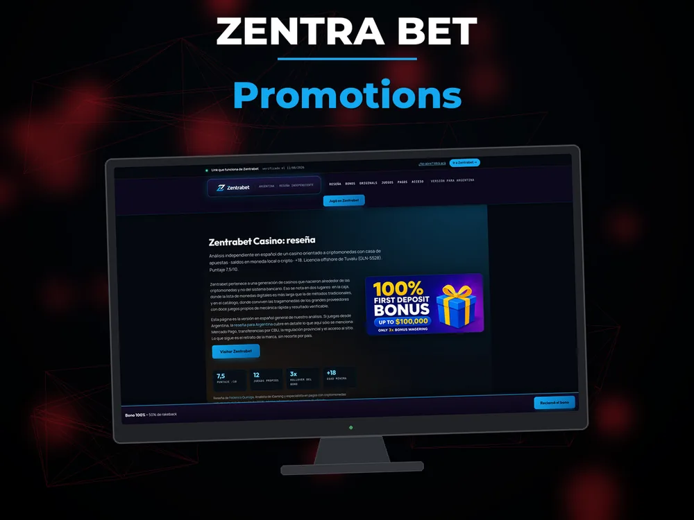 Zentra Bet - Promotions