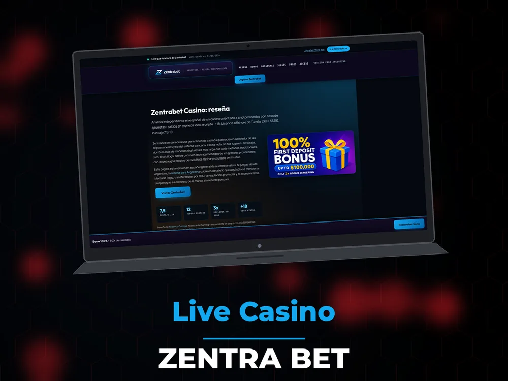 Zentra Bet - Live Casino