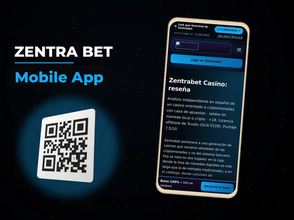 Zentra Bet - Mobile App