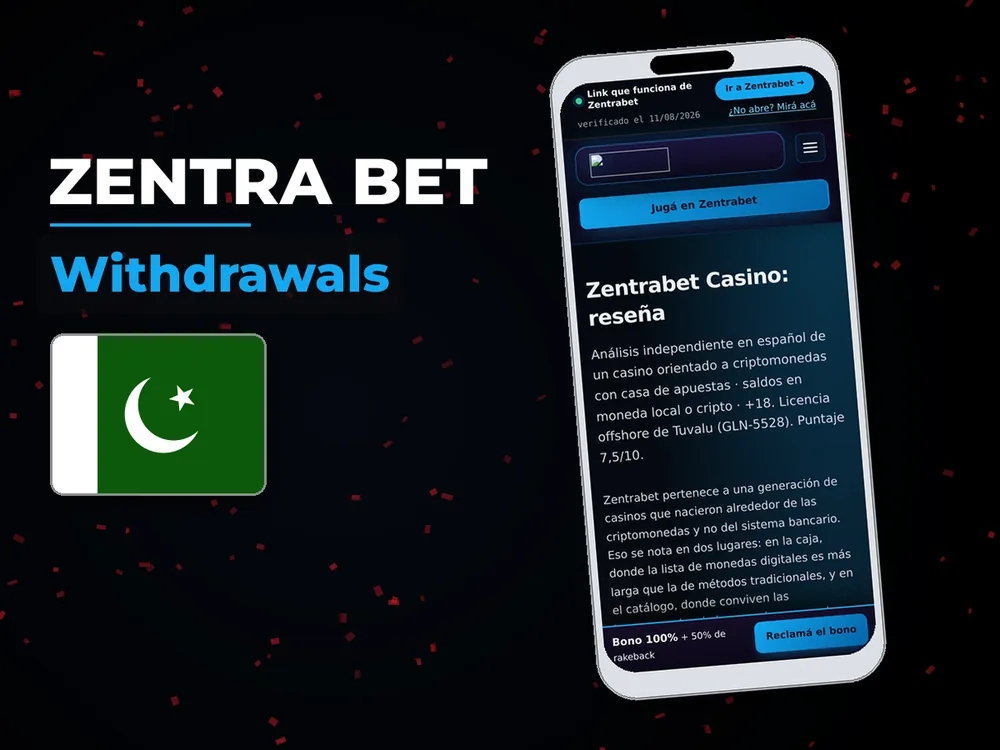 Zentra Bet - Withdrawals