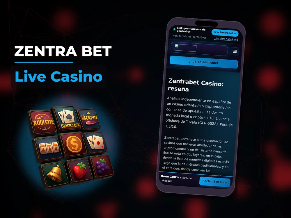 Zentra Bet - Live Casino