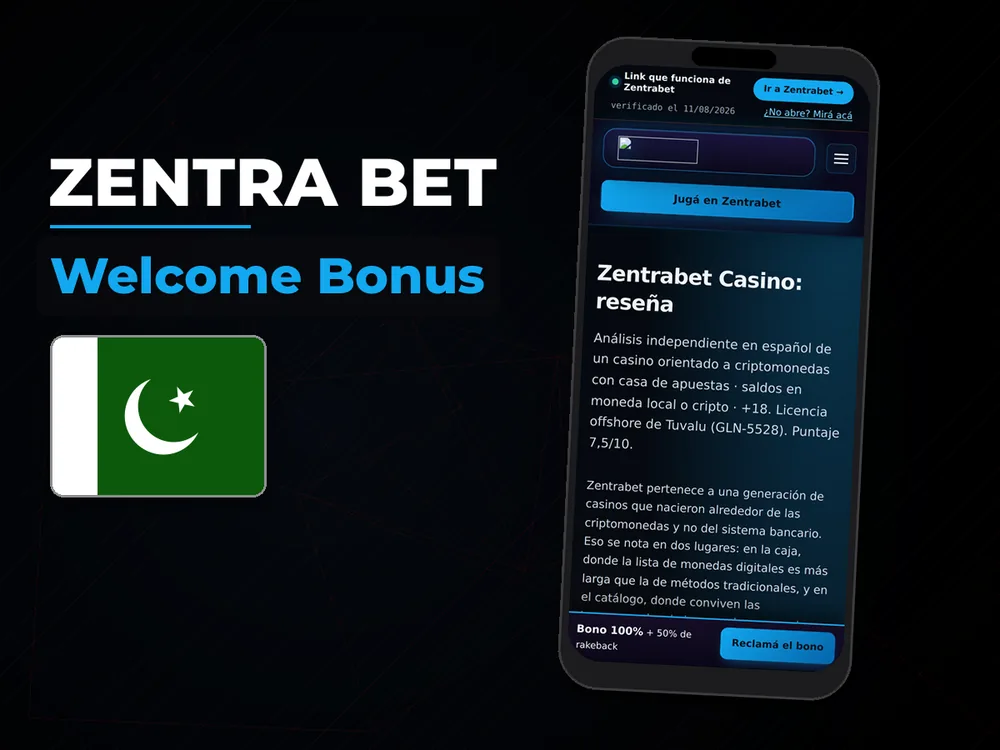 Zentra Bet - Welcome Bonus