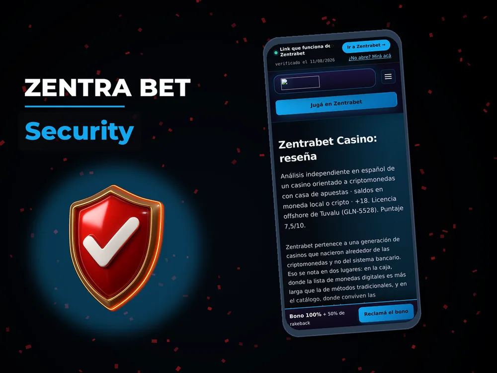 Zentra Bet - Security