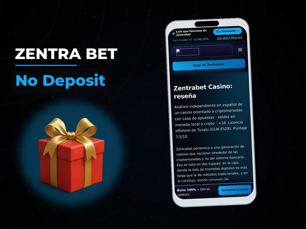 Zentra Bet - No Deposit
