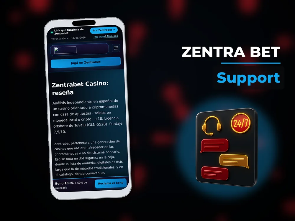 Zentra Bet - Support
