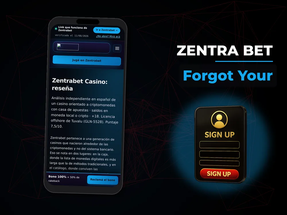 Zentra Bet - Forgot Your